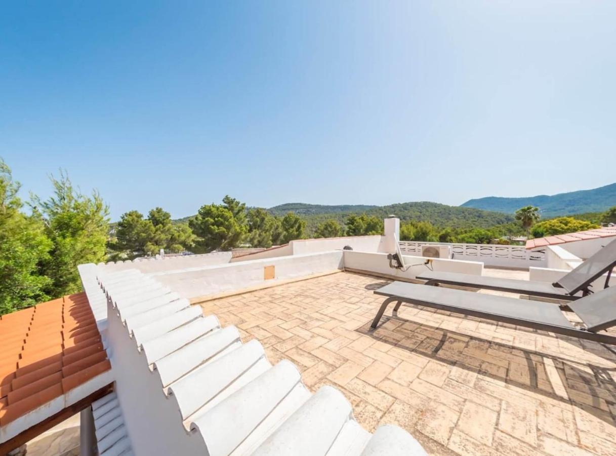 Villa En Cala Vadella Familias Y Parejas Сан-Хосе Экстерьер фото