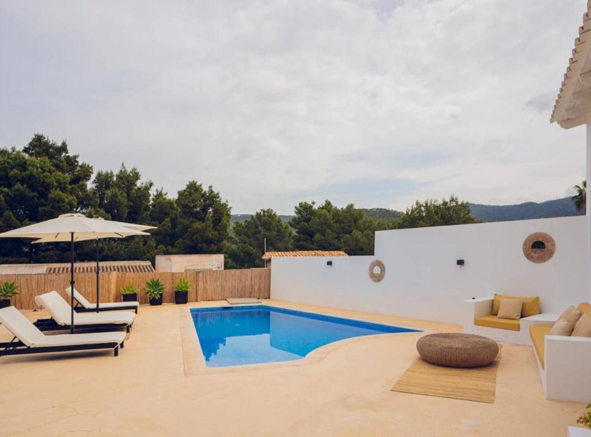 Villa En Cala Vadella Familias Y Parejas Сан-Хосе Экстерьер фото